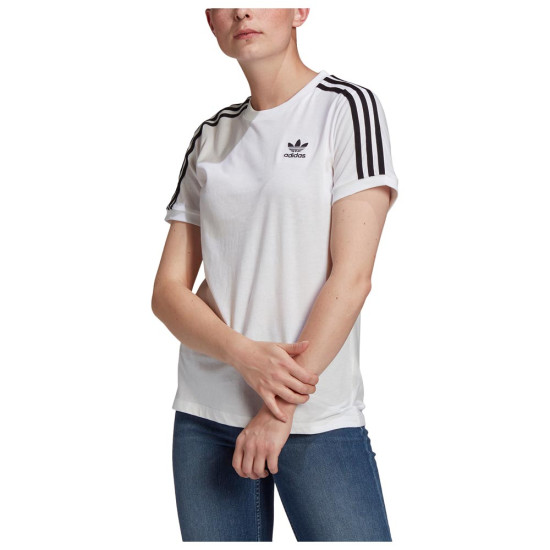 Adidas Γυναικεία κοντομάνικη μπλούζα Adicolor Classics 3-Stripes